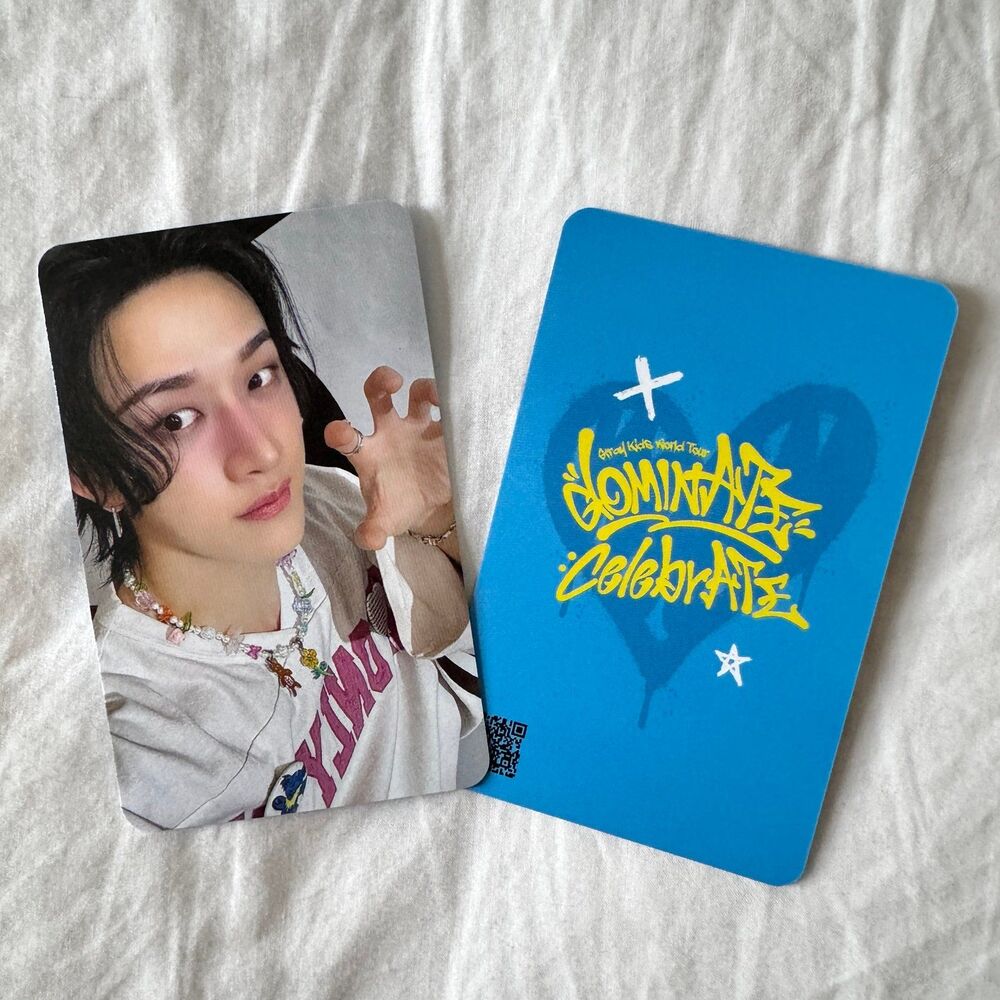 Bang Chan Dominate Celebrate Online Pop Up Photocard
